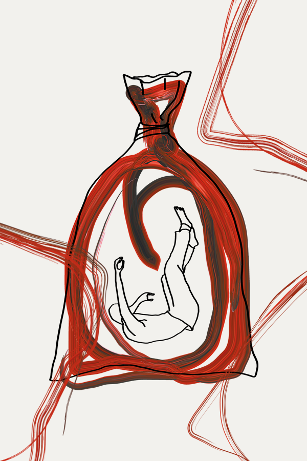 Людина в мішку